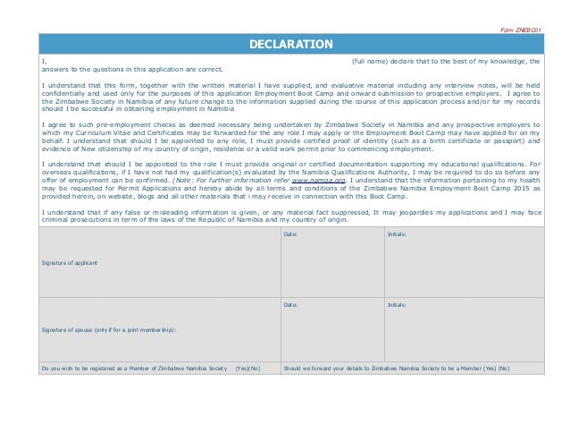 application form slideshare