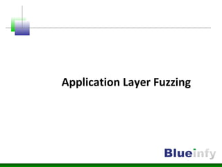 Application Layer Fuzzing
 