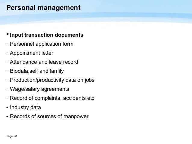Application in manufacturing sector