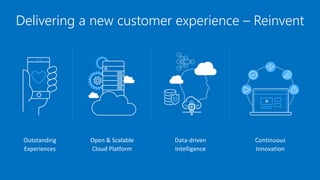 Delivering a new customer experience – Reinvent
 