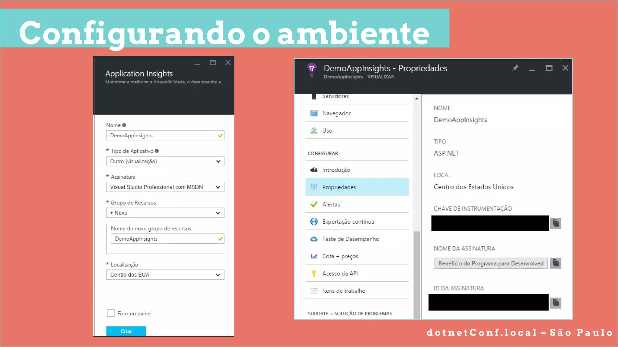 d o t n e t C o n f . l o c a l – S ã o P a u l o
Configurando o ambiente
 