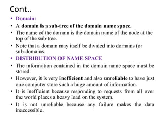 Domain In Computers Computer Networks Application Layer_Part 2.pdf