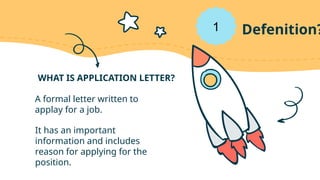 Application letter for applaying a job in company | PPTX