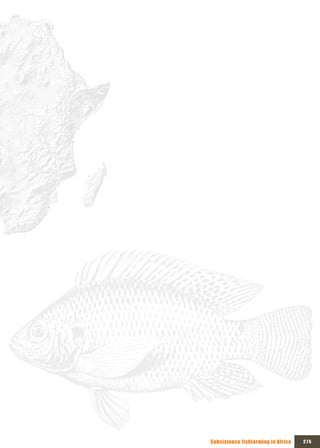 Subsistence fishfarming in Africa   275
 