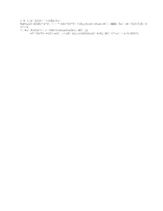 [ N 1.¼Z2œ%«=(‡Â’Ŕ‹$±ŕ
Ŧq€OµsÒŤˆÒˆÊƒ²‹Ř4`Ř~™@“*ÔZªŸŸI‚Œ¿¥c&ũŤ±¨u‰‹±€†Uc
                                                    ß$ÖŠ«¬ØŸo„-ŧj€¦
3-³E
³#o€rš5'‹’«?! cŒ×5>wVŒ«G¤aÖŽ‘ÆÓ:ÿ
      =¨ř|„‰7…+·•Zô›»G.Ś<Œ€Ũ¡:n9†Ònˆ±µXK=Ã‚
                                                 Œ×tª=z&×Ð‹K€D7r
 