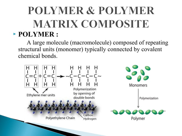 Application & manufacturing process of polymer matrix composites | PPT