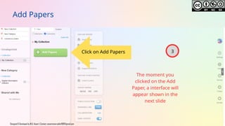 Addingg Papers Application of Ai in Academic Research | PPTX