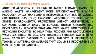 APPLICATION OF AI IN MANAGEMENT OF ENVIRONMENTAL CHALLENGES RPO-1.pptx