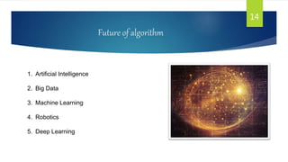 Application of algorithm in real life | PPTX
