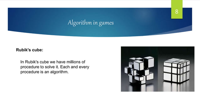 Application of algorithm in real life | PPT