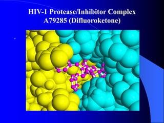 HIV-1 Protease/Inhibitor Complex
A79285 (Difluoroketone)

 