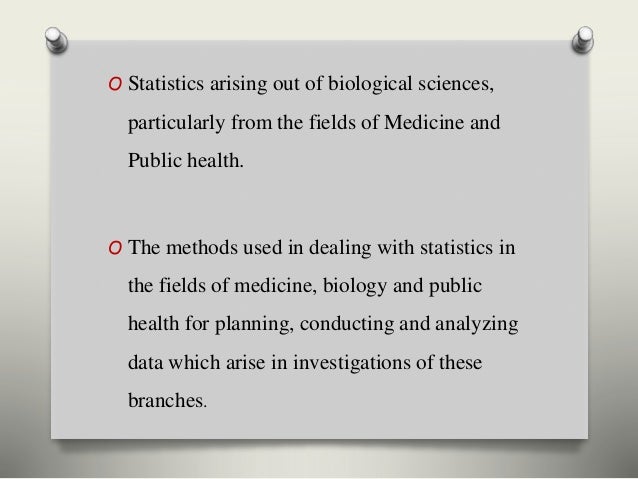 Application Of Biostatistics