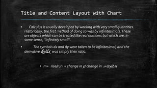 Application of calculus | PPTX