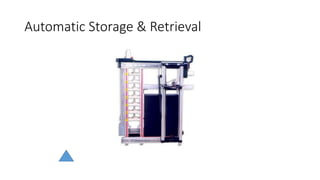 Automatic Storage & Retrieval
 