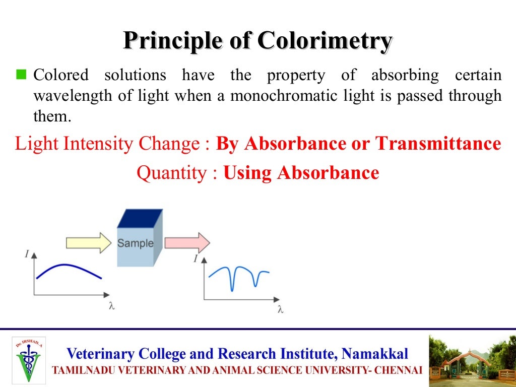 APPLICATION OF COLORIMETRY IN TRACE MINERAL ANALYSIS