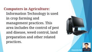 Application of computer | PPTX