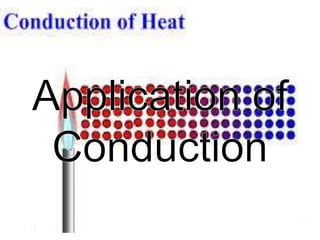 Upper Secondary Physics-Application of Conduction