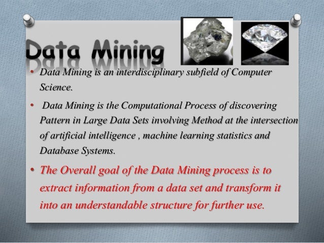Application Of Data Mining