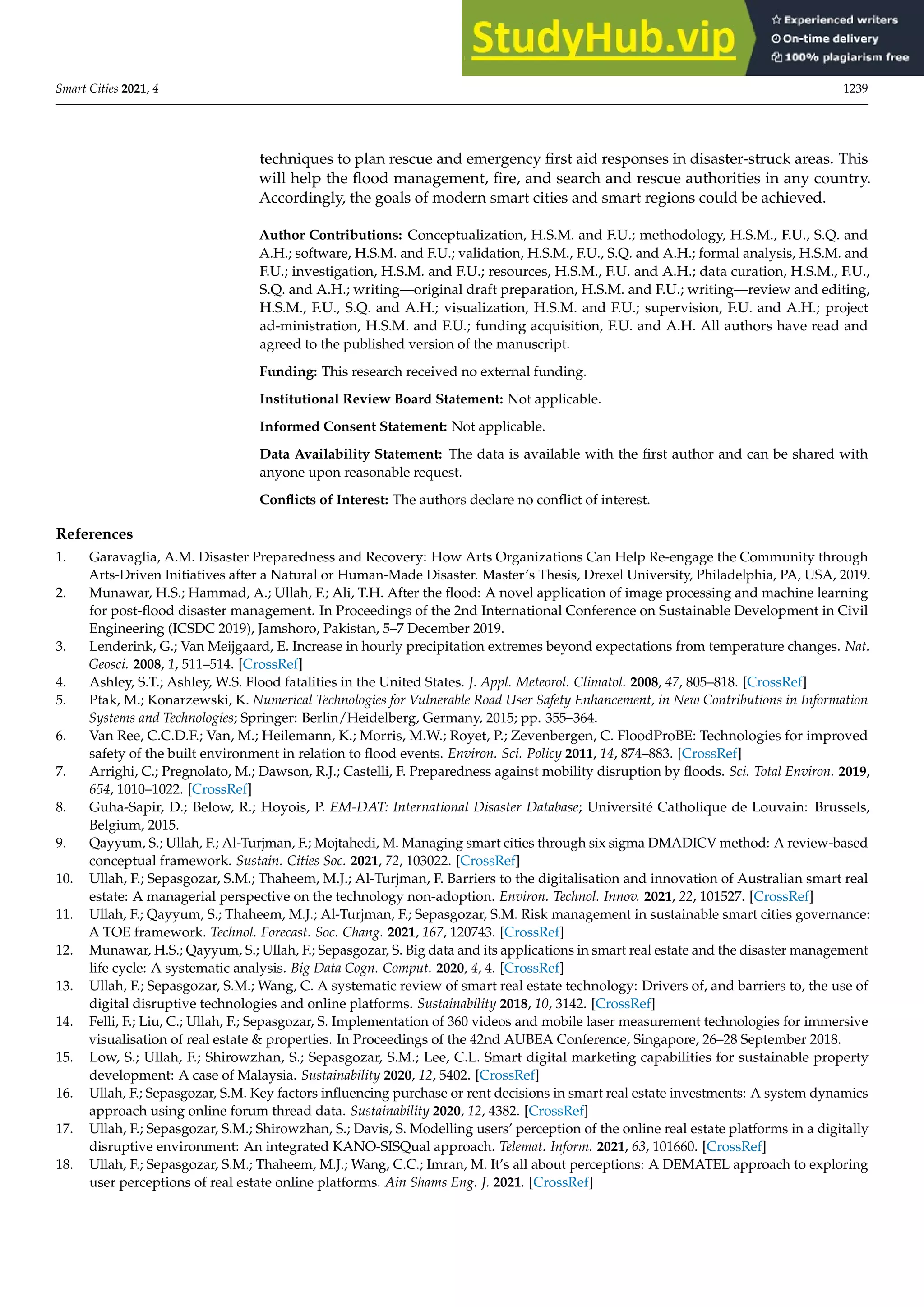 Application Of Deep Learning On UAV-Based Aerial Images For Flood ...