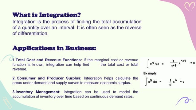 Application of Differentiation and integration in Business Mathematics.pdf