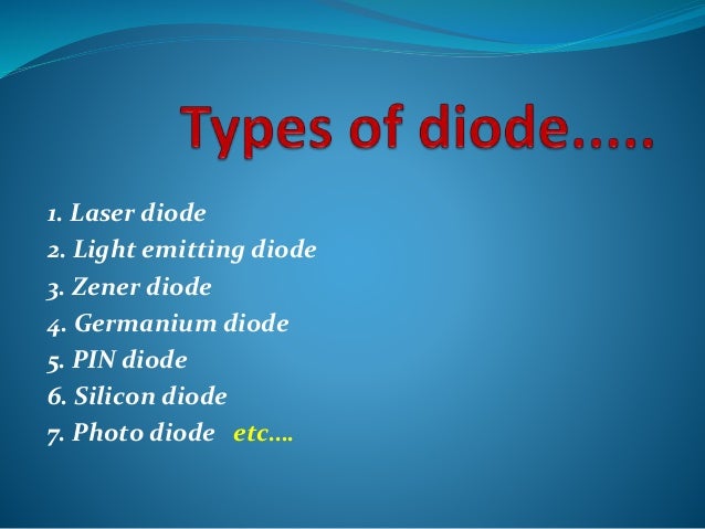 Diode slideshare