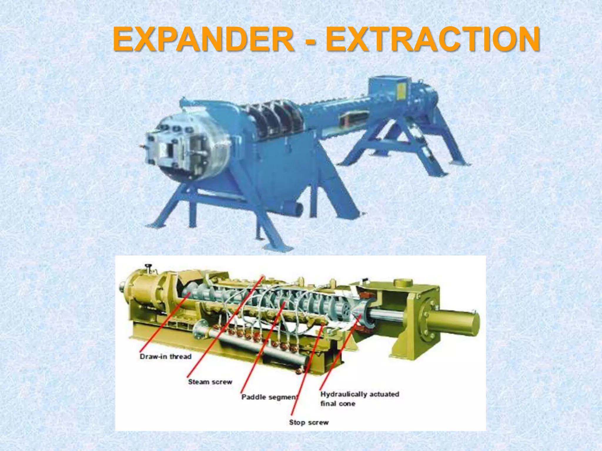 EXPANDER - EXTRACTION
 