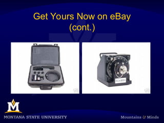 Get Yours Now on eBay
(cont.)
 