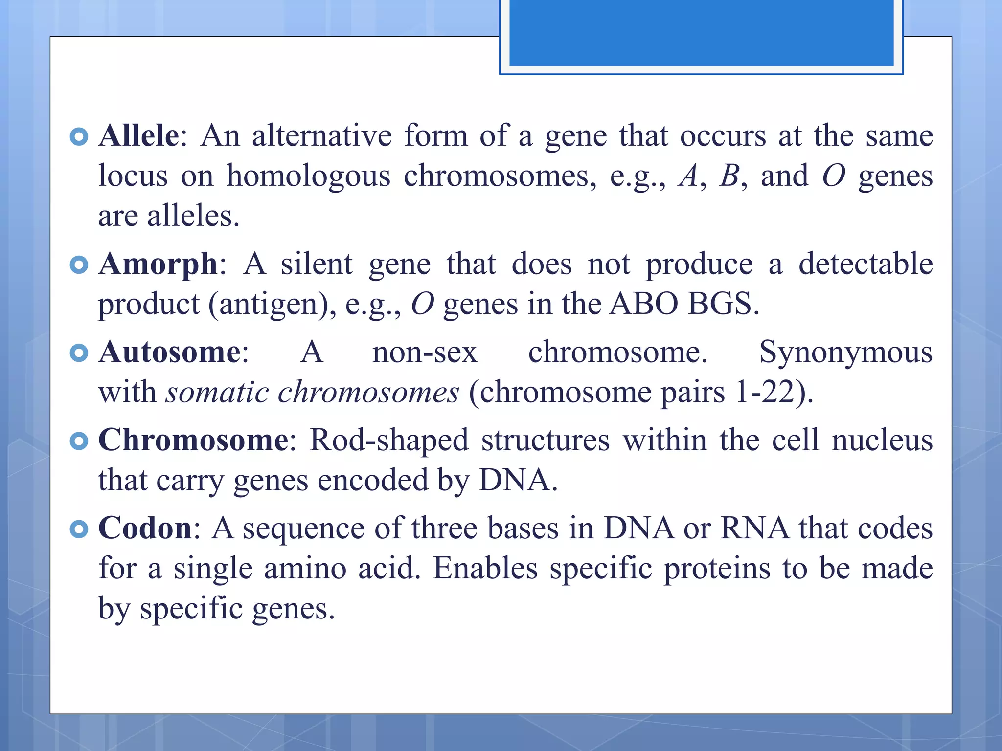 Application of Genetics in Nursing Practice | PPTX | Reproductive ...