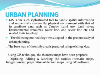 Application of GIS (Geographical information system) | PPTX