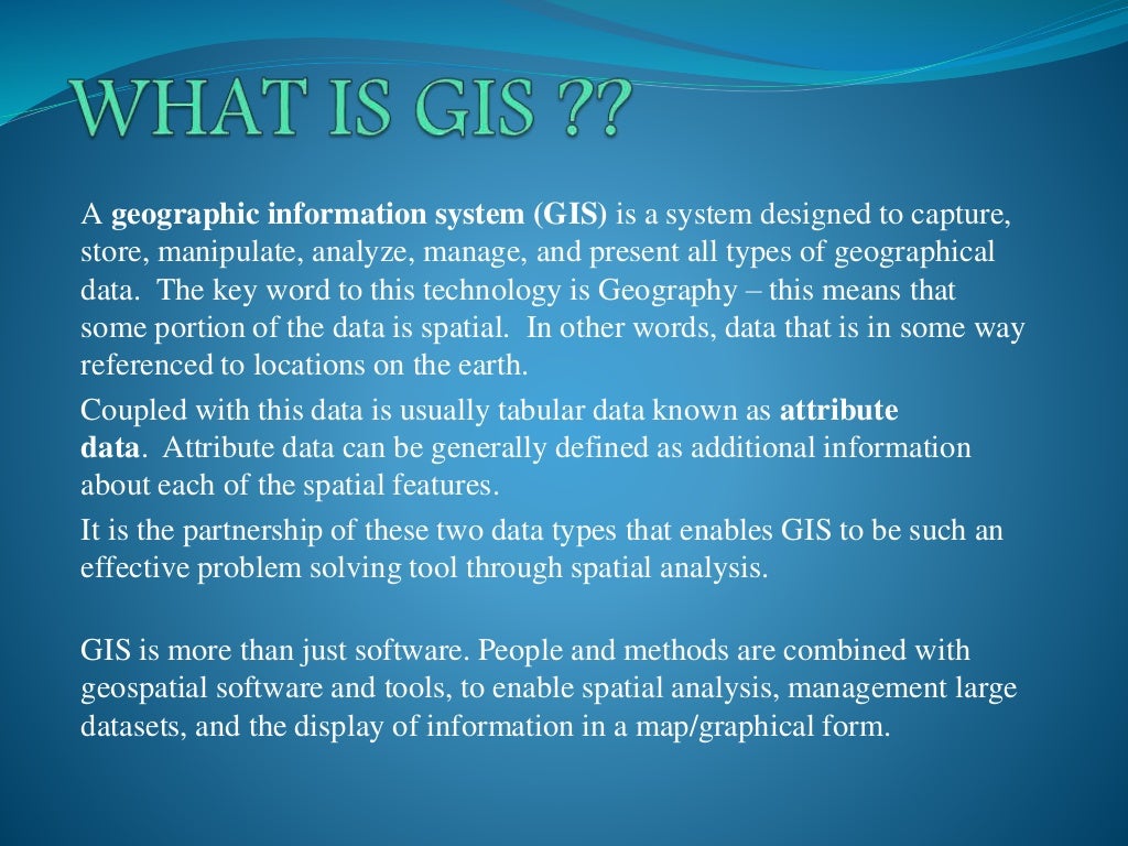 Application of gis and gps in civil engineering