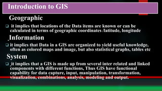 Application of gis for forest study | PPTX