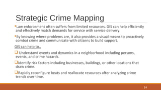 Application of GIS in Criminology and Defence Intelligence | PPT