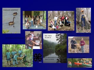 HUNTER EDUCATION
WILDLIFE MAPPING
HIGH ADVENTURE
TRIP PLANNING & SAFETY
SEARCH & RESCUE
LEADER TRAINING
FISHING & CANOEINGENVIRONMENTAL
EDUCATION
BIG TREE
SEARCHSCIENCE & TECHNOLOGY
 