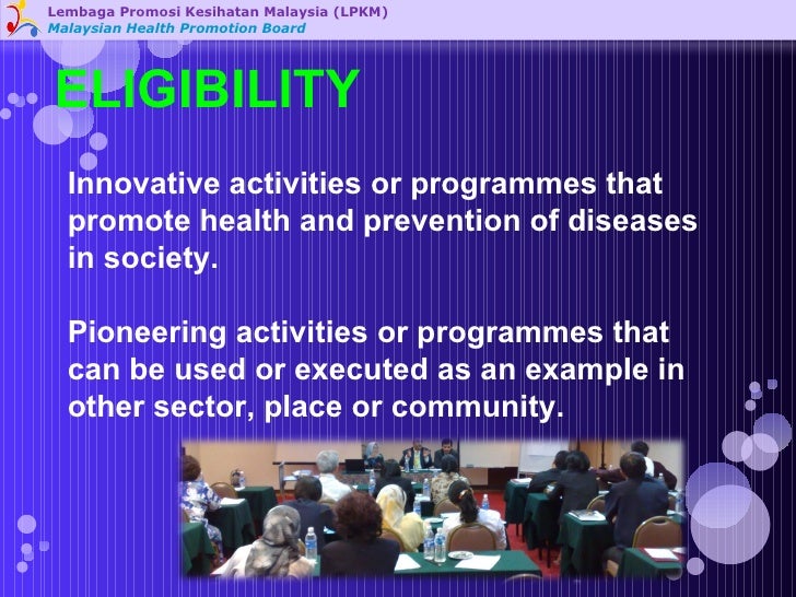 Application Of Grants From Mhpb