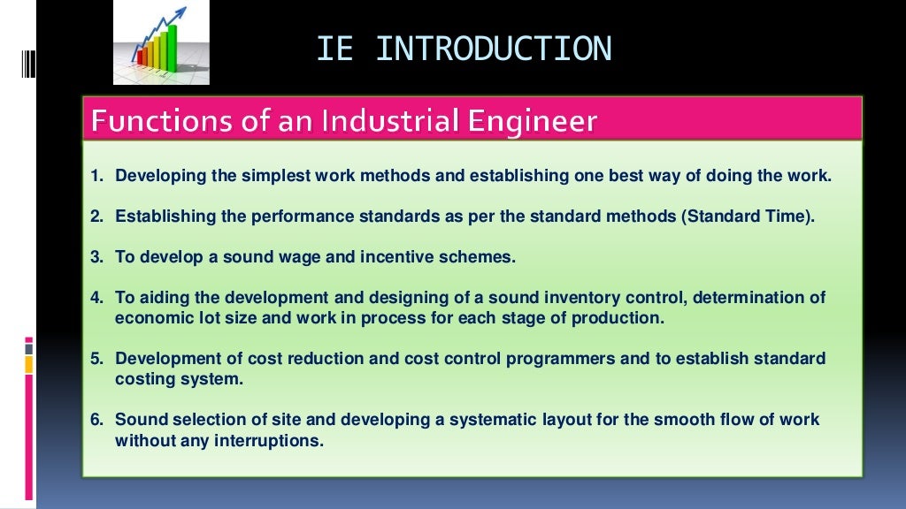 Application of Industrial Engineering in Garments Industry