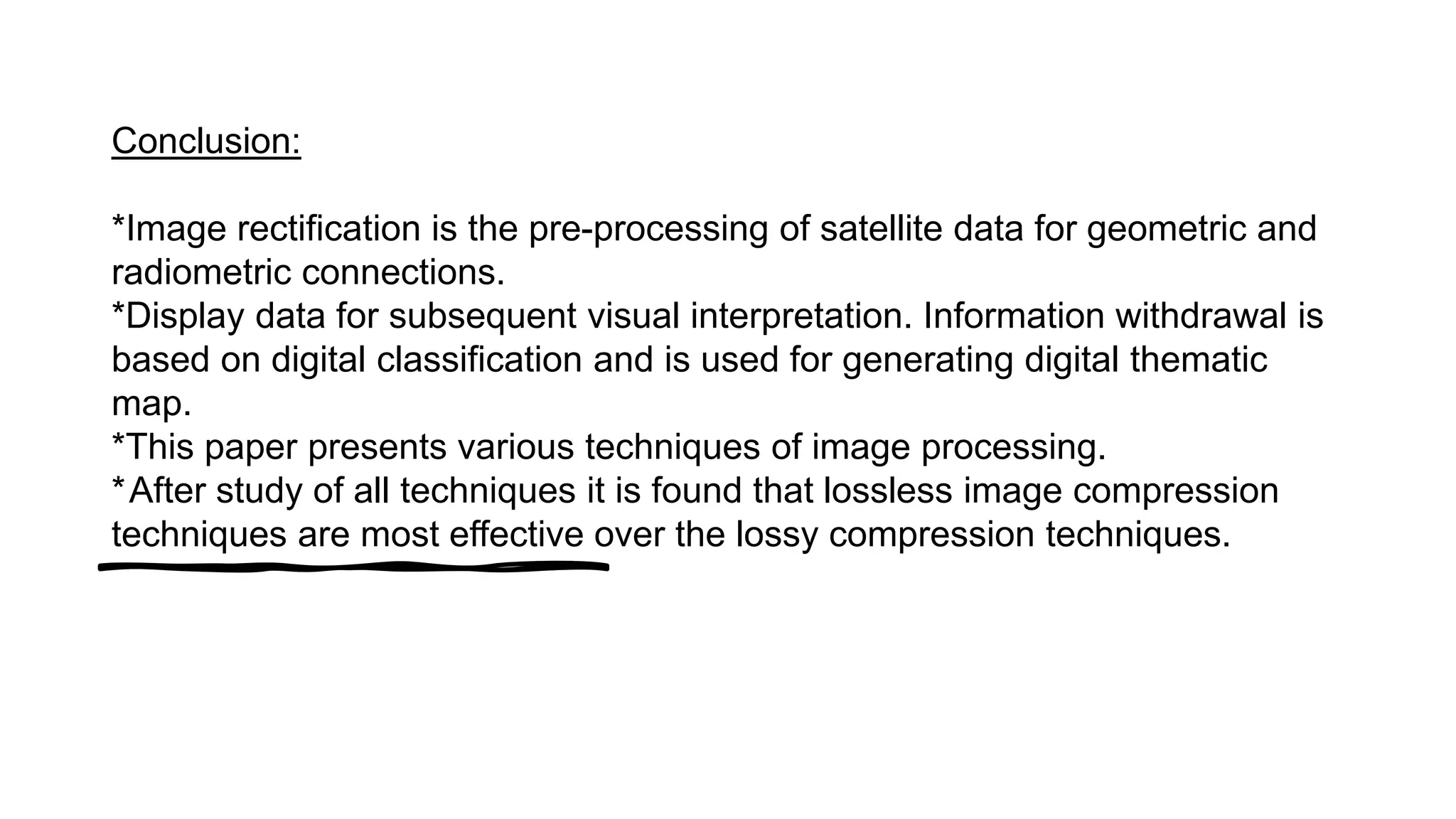 Application of image processing techniques | PPT