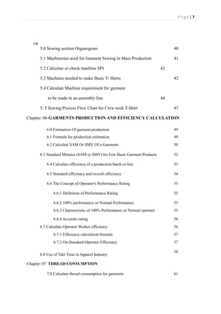 Machine Requirement Application of industrial engineering in garments sewing floor | PDF