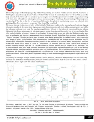 Application Of Lean Manufacturing Tools And Techniques A Case Study In ...