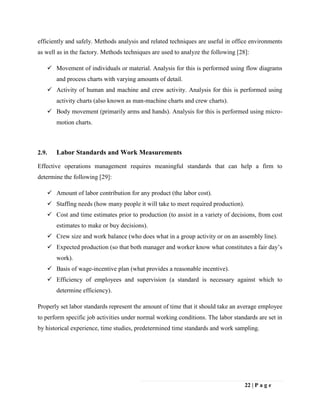 Lean Manufacturing Activity Chart.pdf Application of lean manufacturing tools in garments production | PDF
