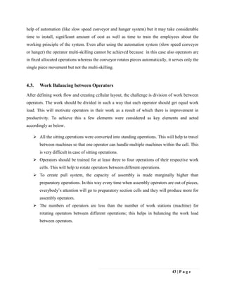 Application of lean manufacturing tools in garments production | PDF