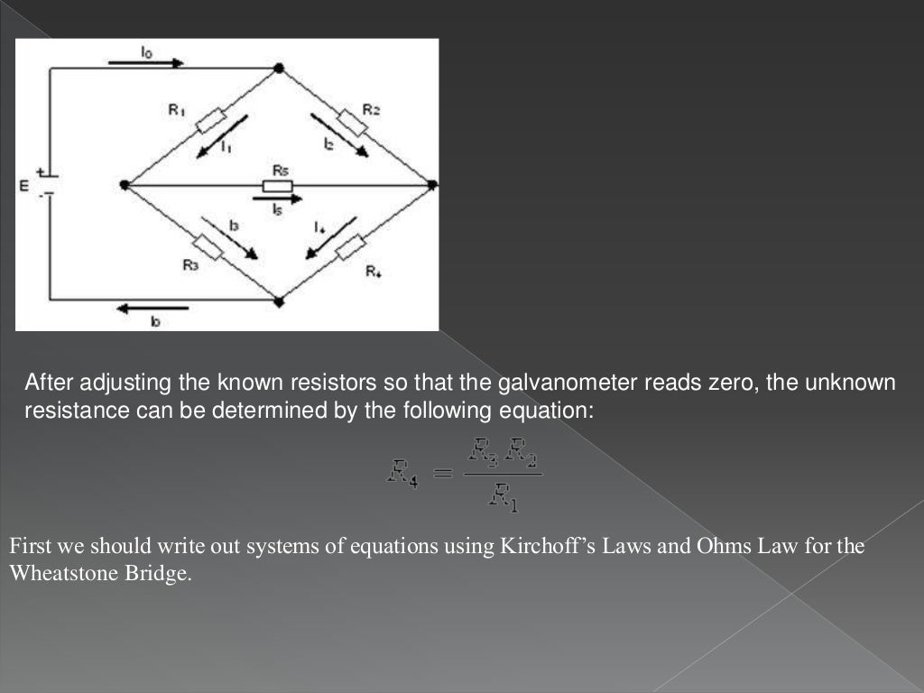 Application of linear algebra in electric circuit