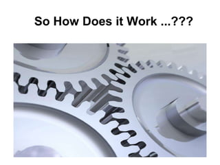 So How Does it Work ...???
 