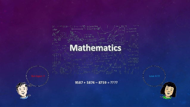 Application of maths in computer science