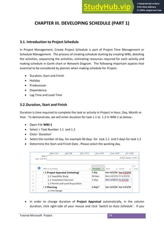 Application Of Microsoft Project To Manage Successful Project | PDF