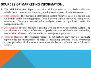 Application of mis in material mangement and marketing | PPTX