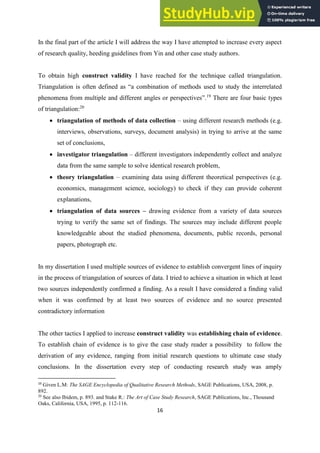 Application Of Multiple Case Study Method In Doctoral Dissertation | PDF