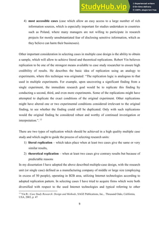 Application Of Multiple Case Study Method In Doctoral Dissertation | PDF