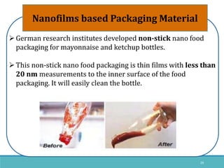 Application of nanotechnology in dairy industry | PPTX