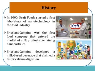 Application of nanotechnology in dairy industry | PPTX