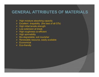 Break Material Attributes Application of natural fibre in geotextiles | PDF